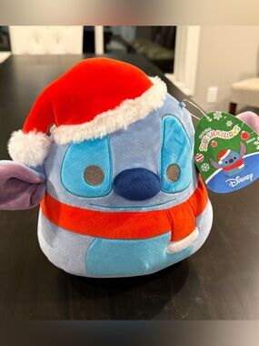 🎄💙 Disney Stitch Christmas Squishmallow